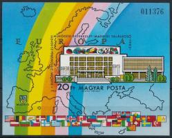 1983 Európai Biztonsági és Együttműködési Értekezlet VII. - Madrid vágott blokk (4.000)