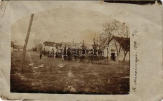 1908 Tiszakarád (Karád), Szentmária major, tanya, tiszttartói lak. photo (fa)