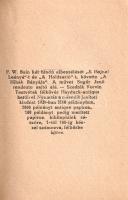 Bain, Francis William: 
A hajnal leánya -- Holdsarló -- A hibák bányája -- A testet öltött hó -- Az...