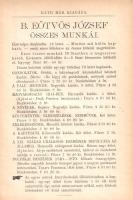 Eötvös József: 12 kötet Eötvös József összes munkáinak első, Ráth Mór-féle díszkiadásából.
A falu j...