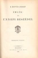 Eötvös József: 12 kötet Eötvös József összes munkáinak első, Ráth Mór-féle díszkiadásából.
A falu j...