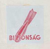 cca 1940 Munkaszolgálat, országépítés. Propaganda plakát. Tetlák Róbert grafikája. Klösz Bp. nyomda....