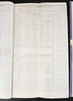 1906 Kimutatás az év I és II felében engedélyezett névváltoztatásokról vallási felekezet és állás fe...