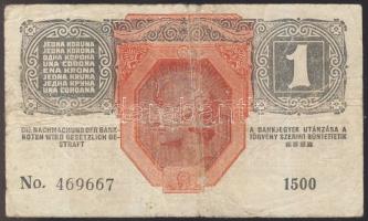 1916. 1K felülnyomással T:III