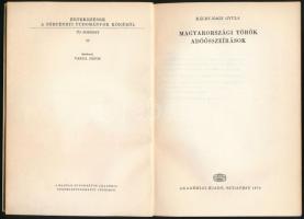 Káldy-Nagy Gyula: Magyarországi török adóösszeírások. Értekezések a történeti tudományok köréből. Új...