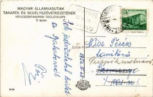 1952 Hévízszentandrás (Hévíz), Magyar Államvasútiak Takarék- és Segélyszövetkezete üdülőtelepe, D ép...