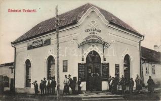 Tenke the tobacconist shop of Dávid Lévy