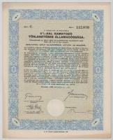 1904-1942. Budapest "Magyar Jelzálog - Hitelbank Budapest" 4% záloglevele 100K-ról + &quot...