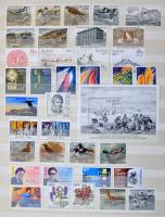 Izland, Finnország gyűjtemény az 1965-2000 közötti időszakból, 16 fehér lapos A4-es berakóban. Szép ...