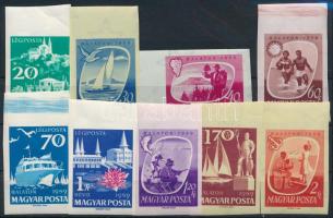 1959 Balaton (I.) ívszéli vágott sor (8.000)