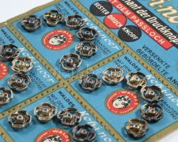 cca 1915 Koh-I-Noor fémpatenteket tartalmazó hiánytalan dekoratív lap, szép állapotban, német nyelvű...