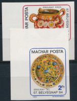 1984 Bélyegnap vágott ívsarki sor