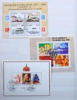 Angol + Norvég pecsételt és postatiszta anyag, jó modern résszel, 24 fehér lapos A4-es berakóban