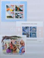 Angol + Norvég pecsételt és postatiszta anyag, jó modern résszel, 24 fehér lapos A4-es berakóban