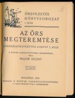 1931 Major Dezős: Az őrs megteremtése. (Cserkészőrsvezetők könyve I. rész.), szép állapotban, 12p
