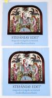 Stefániay Edit magvak, virágok, termések. Seeds, Flowers, Fruits. A művész, Stefániay Edit (1936-) zománc művész által DEDIKÁLT példány! Bp., 2004., Szerzői, 14 sztll. lev. Gazdag képanyaggal illusztrált. Kiadói papírkötés. + 1 dedikáció nélküli duplummal.