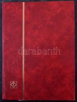 Vegyes külföldi anyag, javarészt pecsételt, de sok postatiszta is, 16 fehér lapos A4-es berakóban. É...