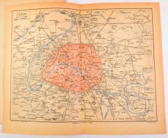 cca 1880-1900 Vegyes külföldi térképek (Belgium, Luxemburg, Dánia, Franciaország, Spanyolország, Por...