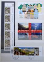 Svájc főleg modern szép minőségű anyag, 32 fehér lapos A4-es berakóban. Érdemes átnézni, magas katal...