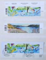 Svájc főleg modern szép minőségű anyag, 32 fehér lapos A4-es berakóban. Érdemes átnézni, magas katal...