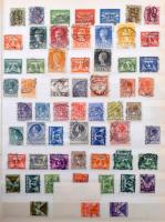 Hollandia az elejétől, de főleg modern pecsételt anyag, de sok postatiszta is, 16 fehér lapos A4-es ...