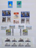 Finnország, Aland, Izland szép anyag, 24 fehér lapos A4-es berakóban. Érdemes átnézni!