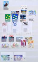 Finnország, Aland, Izland szép anyag, 24 fehér lapos A4-es berakóban. Érdemes átnézni!