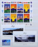 Finnország, Aland, Izland szép anyag, 24 fehér lapos A4-es berakóban. Érdemes átnézni!