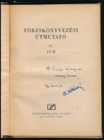 Gaál László: Törzskönyvezési útmutató IV. Juh. A szerző által dedikált példány! Bp., 1955, Mezőgazda...