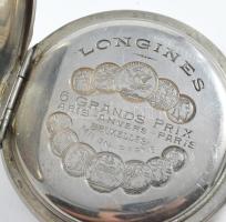 Antik stopper, sérült számlappal, levált üveggel, működik, d: 5 cm