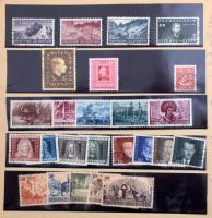 Liechtenstein, Luxemburg jó gyűjtemények, nagyalakú albumban, magas katalógus érték!