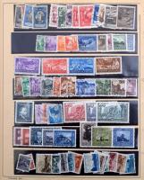 Liechtenstein, Luxemburg jó gyűjtemények, nagyalakú albumban, magas katalógus érték!