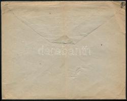 1941 Levél "KEREPES-BUDAPEST-KÖZVETÍTŐ MENET" mozgóposta bélyegzéssel (hajtott / folded)