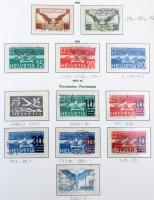 Rendkívül tartalmas nagy Svájc gyűjtemény / tétel a klasszikusoktól jó kiadásokkal, sok blokkal, ben...