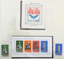 Rendkívül tartalmas nagy Svájc gyűjtemény / tétel a klasszikusoktól jó kiadásokkal, sok blokkal, ben...