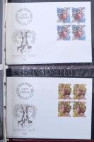 Rendkívül tartalmas nagy Svájc gyűjtemény / tétel a klasszikusoktól jó kiadásokkal, sok blokkal, ben...