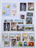 Kuba gyűjtemény és előrendező 3 db 30 lapos A4-es berakóban, dobozban