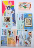 Kuba gyűjtemény és előrendező 3 db 30 lapos A4-es berakóban, dobozban