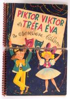 Bedő István: Piktor Viktor és Tréfa Éva a cserebere bálon. Bp, én. Offset Ny., spirálozott papírköté...
