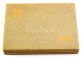 25 éves az Uvaterv, minikönyv. 1973. 916/1000 pld. Díszdobozban, kísérő levéllel