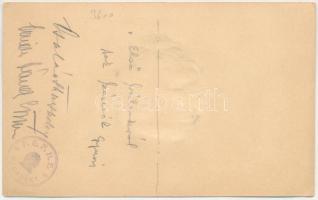 Komárom, Komárno; A Felvidék visszacsatolásának emlékére. Irredenta művészlap. Szeiler féle Patent d...