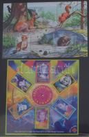 Francia modern gyűjtemény 1975-től a 2000-es évekig, 3 db nagyalakú albumban, dobozban