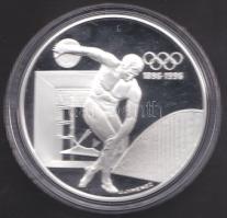 Franciaország 1994. 100Fr Ag "Olimpia-diszkoszvető" T:PP + tanúsítvány!