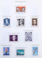 Ausztria rendező + gyűjtemény 1945-2000-ig 2 db A/4 berakóban / albumban