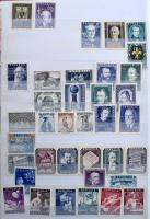 Ausztria modern gyűjtemény 3 db A/4 + 4 közepes berakóban