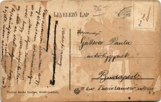 Ojtoz, Ojtoztelep, Oituz; Rákóczi vár az Ajtozi úton, híd. Turóczi István kiadása / Cetatea Rákóczi ...