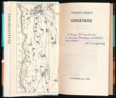 Timaffy László: Szigetköz. A szerző, Timaffy László (1916-2002) által DEDIKÁLT példány! Bp.,1980, Go...