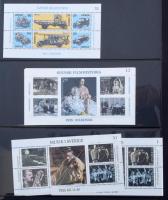 Svédország gyűjtemény az 1948-1996 közötti időszakból svéd gyűrűs berakóban, benne blokkok és összef...