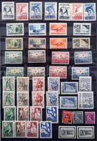 Finnország tartalmas, döntően használatlan gyűjtemény kb az 1880-1999 közötti időszakból 24 lapos Le...