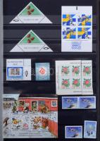 Finnország tartalmas, döntően használatlan gyűjtemény kb az 1880-1999 közötti időszakból 24 lapos Le...